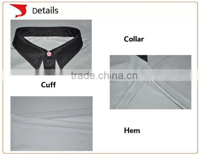 New design custom different color collar and cuff polo shirt