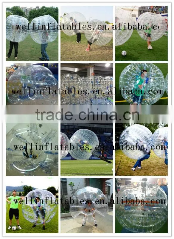 bumper bubble ball / bumper football / bubble football