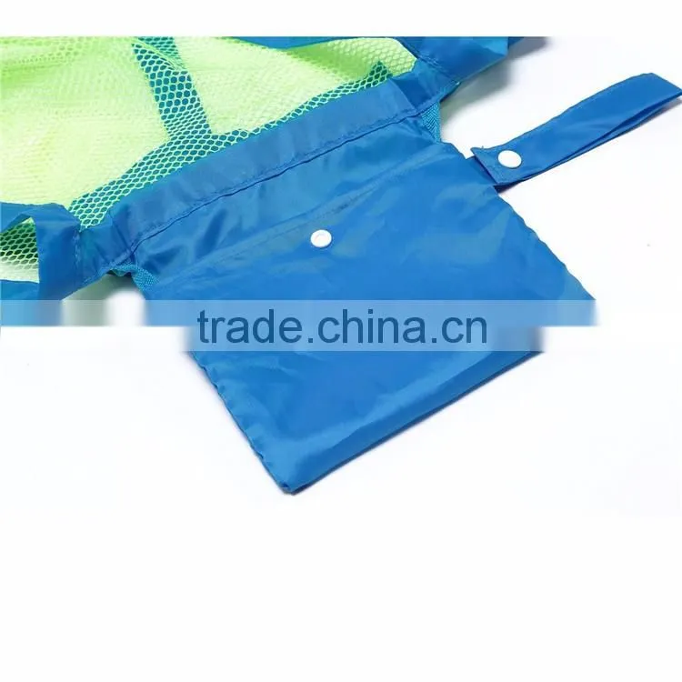 Newest Extra Large Sand Away Kids Baby Extra Large Sand Away Mesh Beach Toy Storage Bag