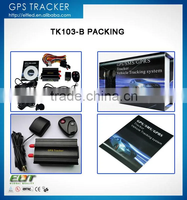 TK103-B Global sms gprs vehicle micro gps tracking device