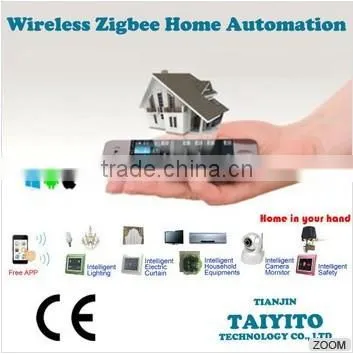 wireless wifi curtain control tcp/ip smart home automation system products kit