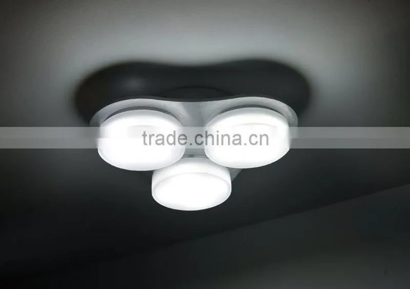 Multifunctional design led lighting red ceiling lamp