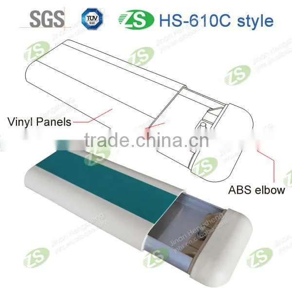 PVC & aluminum material wall guard HS-610C