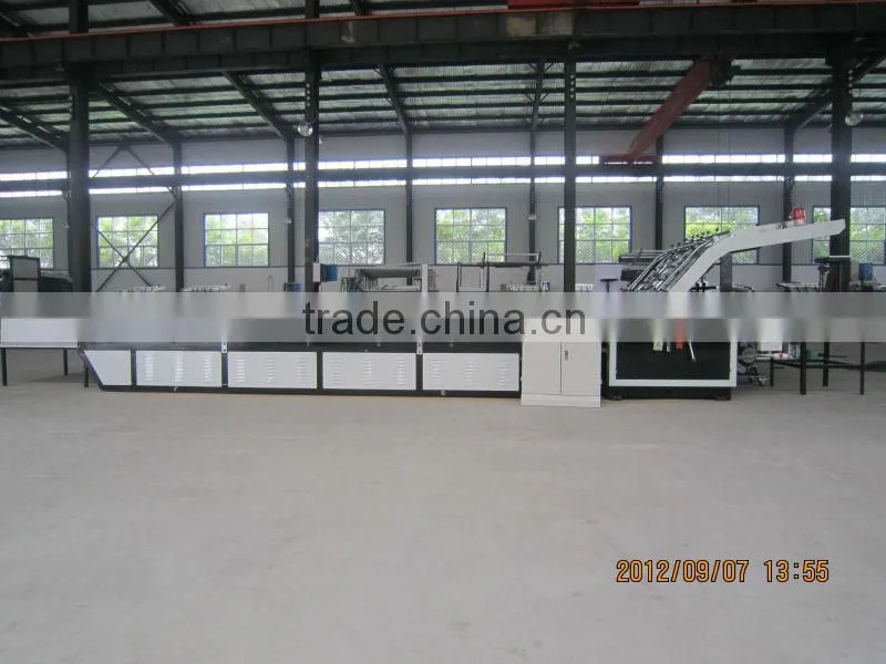 semi-auto flute laminating machine