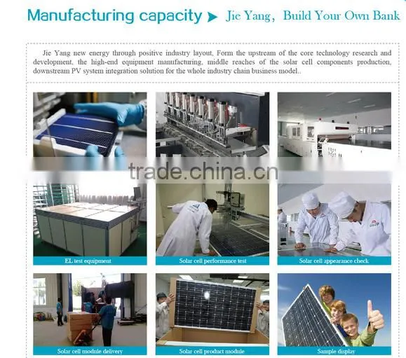 300W Mono solar module for power station PV system