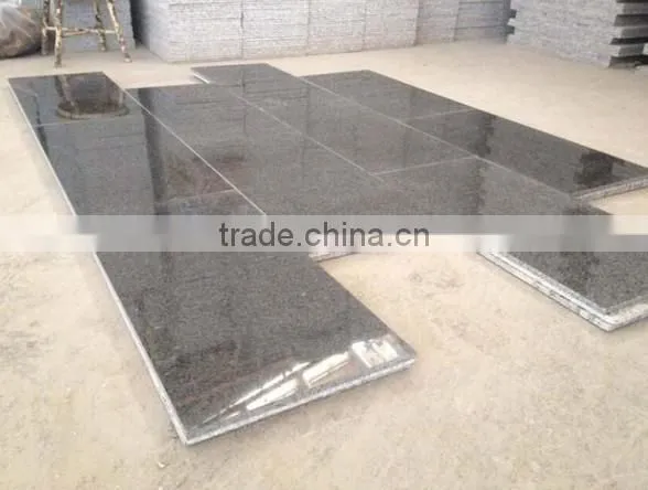 2015 hot sale polished muliticolor green granite tile