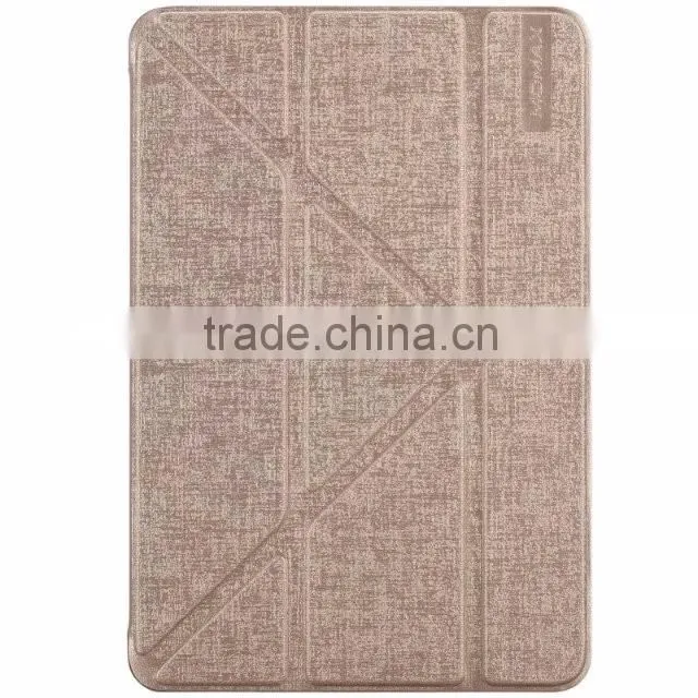 Luxury Momax Folding Leather Transparent PC Tablet Cover For iPad Pro 9.7 Smart Sleep Flip PU Leather For iPad Pro 9.7" TB-0360