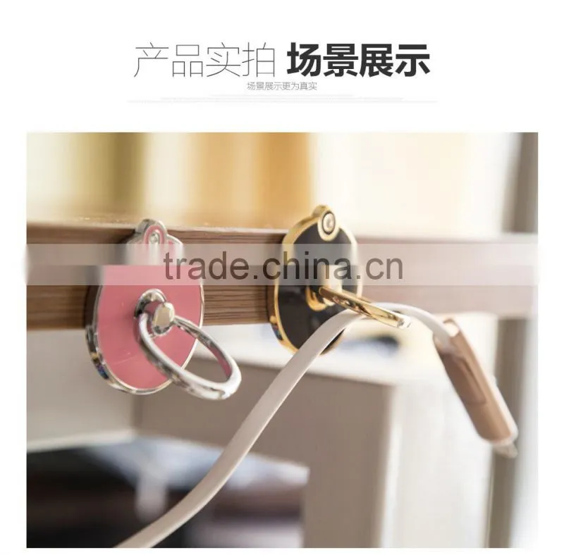 TOTU Metal Mobile Phone Ring Holder II Stand For Under 8 inch Mobile Phone with Shiny Diamond Ring MT-4969