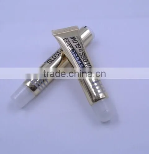 2015 new design golden lipstick tube
