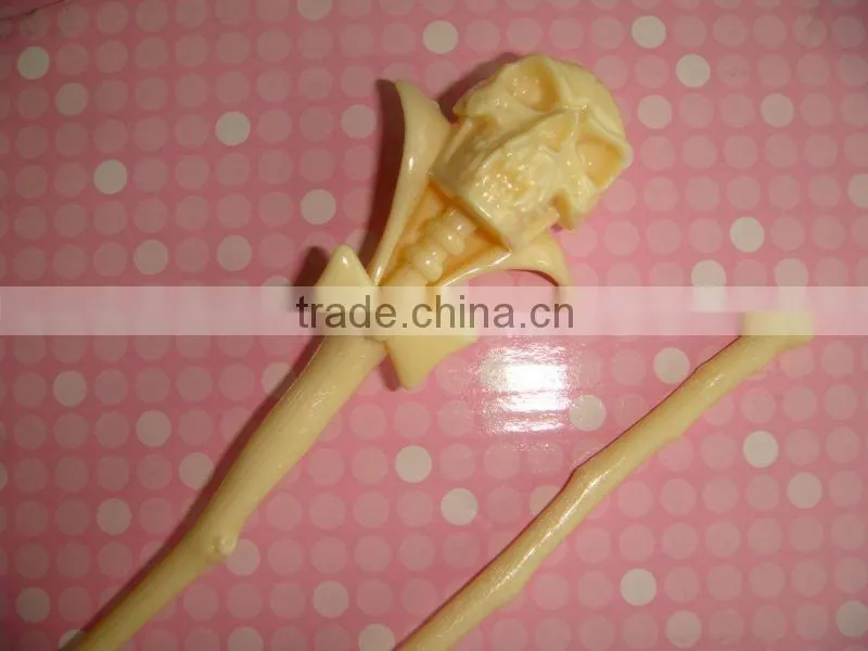210mm plastic bamboo decoration swizzle cocktail drinking sticks