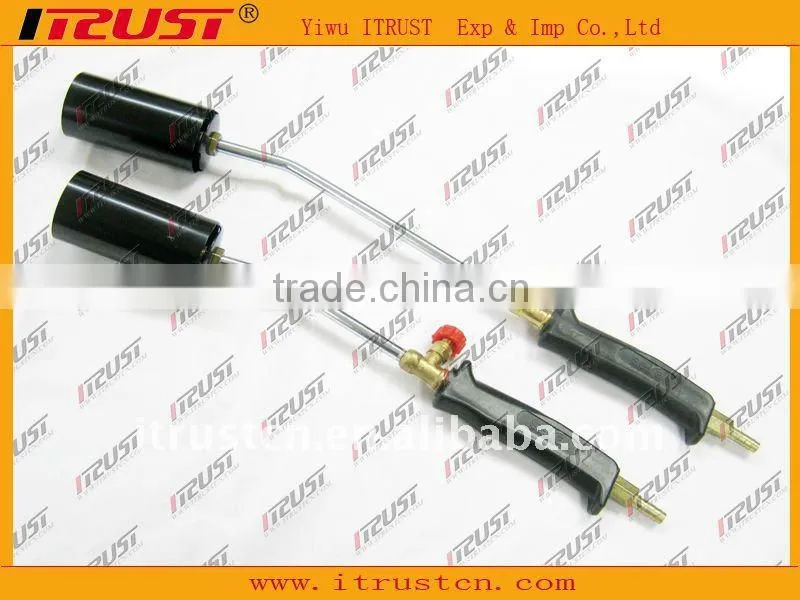 Liquefied petroleum gas flame gun