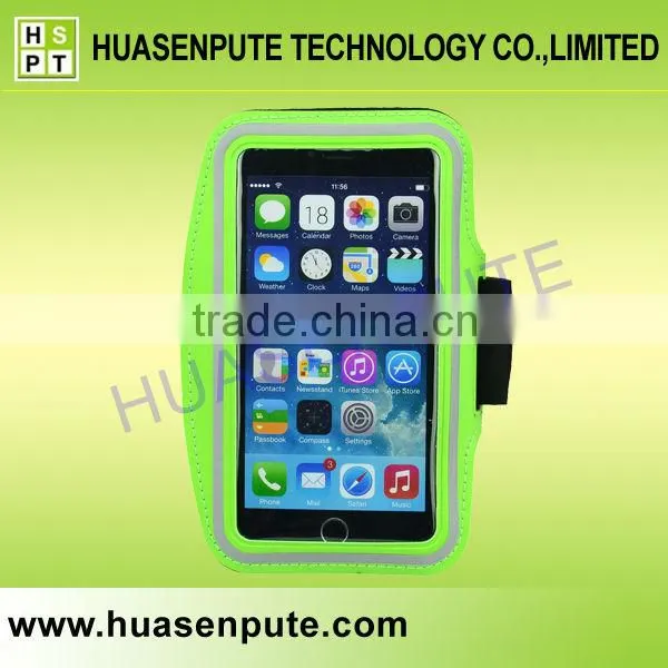 Wholesale 5.5 Inch Adjustable Waterproof Neoprene Outdoor Sports Armband For iphone 6 Plus