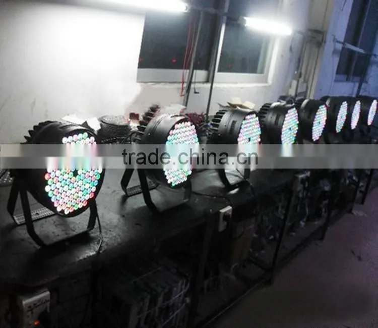 120x3w RGBW Led Par 64 Light Wash Par Can Stage Lighting for Disco Ballroom KTV Bar Stage Club Party Wedding