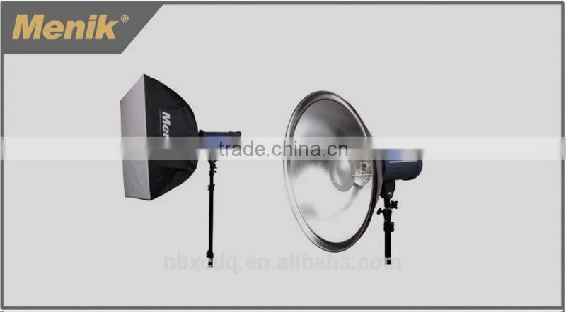 W Portable outdoor studio flash lighting with power pack