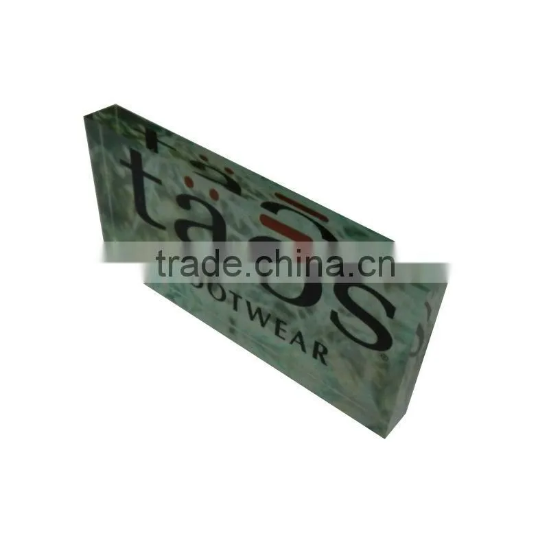Display Acrylic Block