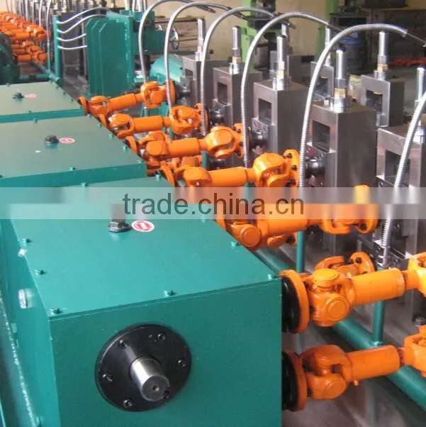 high frequency welder pipe machine high frequency welded galvanized pipe production line spiral HFI welding pipe equipment