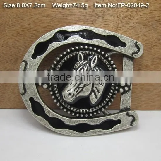 Cross belt buckle with Rhinestones 2014 fashion plate belt buckles