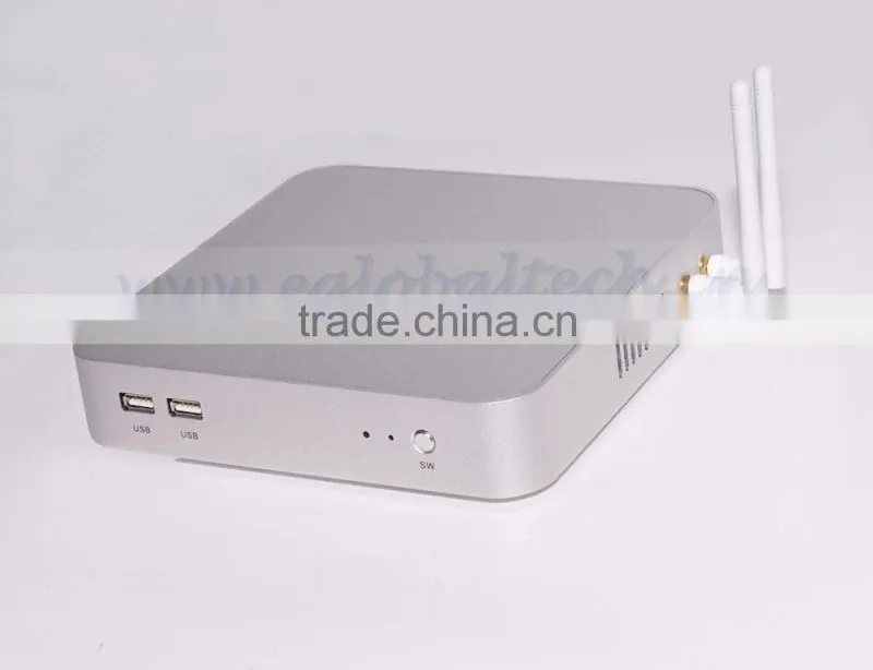 High speed running computer V2-N3150U/tele/mini chassis/mini PC /fanless HTPC/tv box with 12V, linux and windows