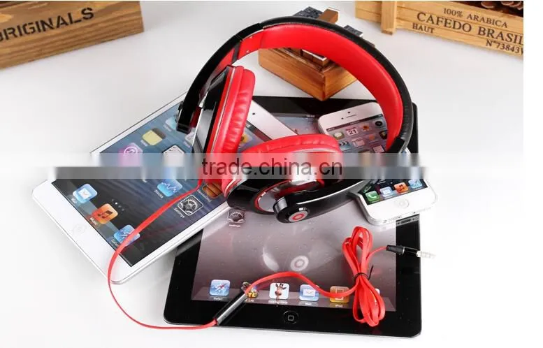 Super bass compact headphone/headset with microphone for smart phone in 2014