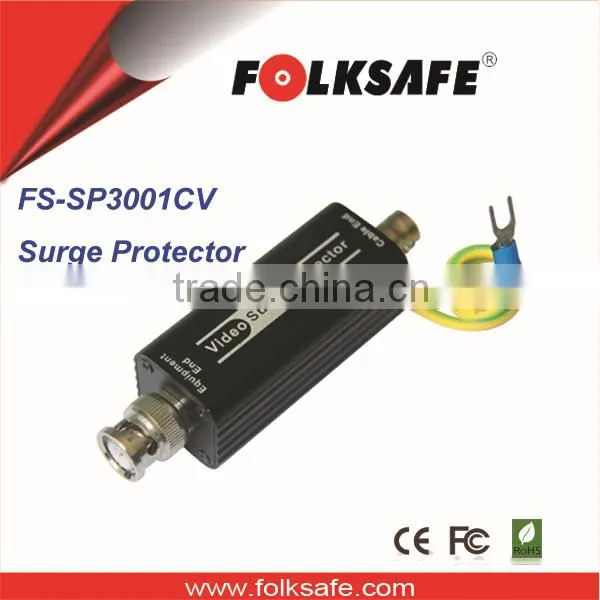 Coaxial Video RJ45 Surge Protector , Folksafe Model FS-SP3001CV