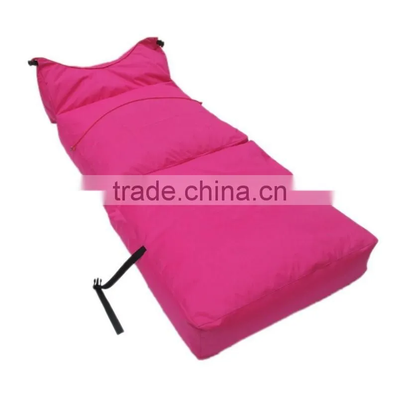 Comfortable Multi colour Tri fold Bean Bag Flip Chair Convertible Sleeper Dorm Bed Couch Lounger Sofa