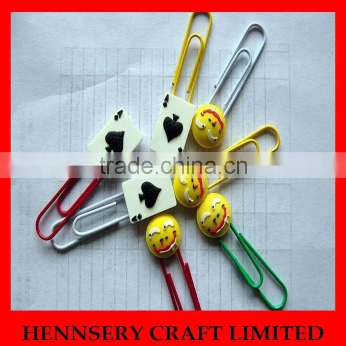 high quanlity soft rubber paper clips