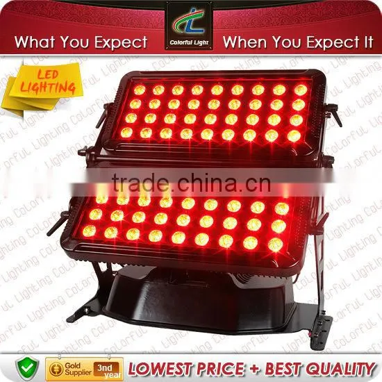 Stable Led Wall Wash Lights 72pcs x 10w RGBW 4 in 1 Outdoor Flood Light