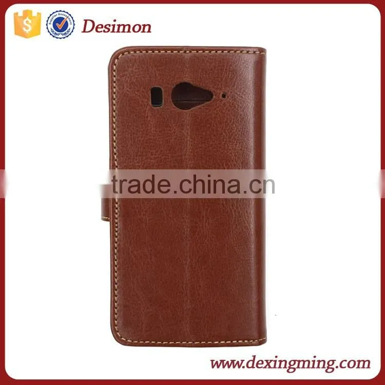 Ultra Thin PU leather flip case for xiaomi mi2s case with card pocket