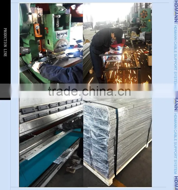 Powder coated galvanized steel trunking