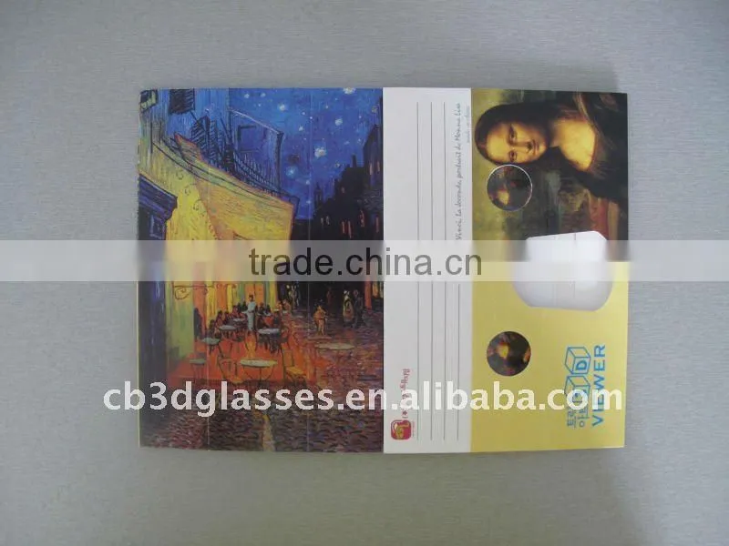 lenticular 3d amazing cards first-hand making