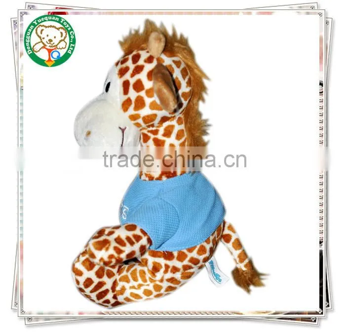OEM high quality with stuffed Giraffe toy