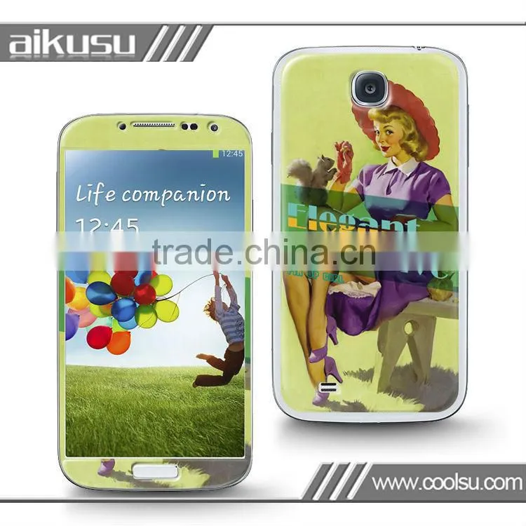 2014 Hot sale epoxy sticker for samsung s4