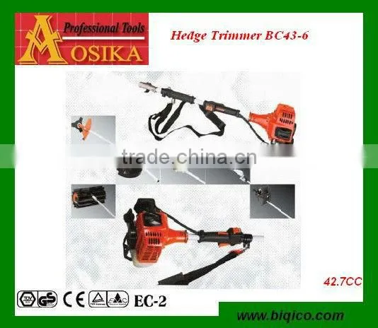 Pole gasoline powered multi-function hedge trimmer 4 in 1 8in 1 garden tools