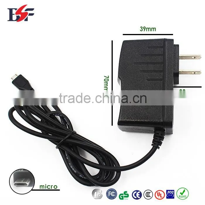 10v 1.2a usb headphone adapter passed UL GS CE KC