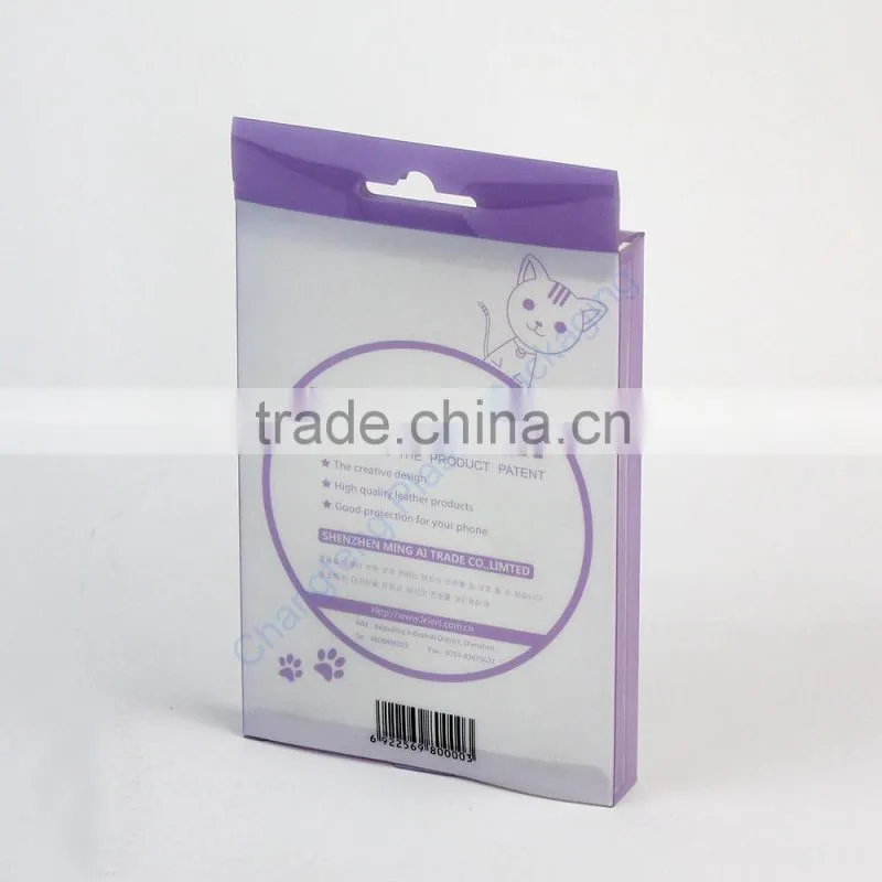 Customized logo phone case packaging box from ShenZhen