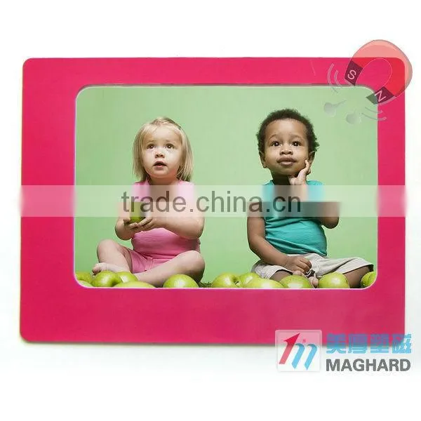 Magnetic paper photo frame set