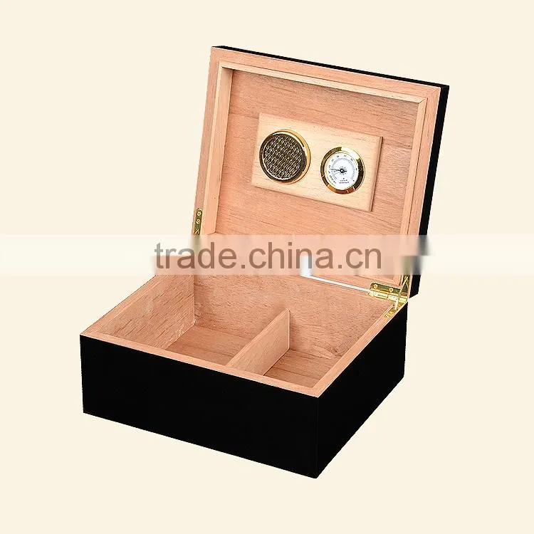 luxury Gloss wooden Cabinet Shape humidor, accept OEM
