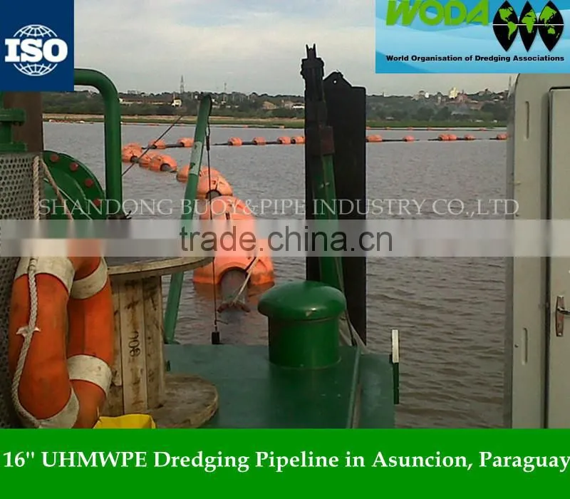 Dredge Pipes with Floats