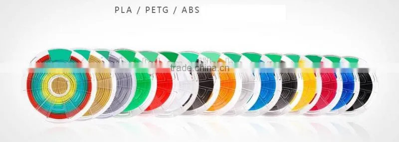 2016 DIY digital 3d printer pen filament ABS Consumables 1.75mm plastic Rubber Consumables Material MakerBot/RepRap/UP/Mendel