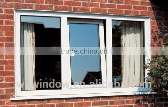 Energy saving double glass Plastic/Vinyl profile tilt&turn residential windows ,Plastic/Vinyl windows and doors