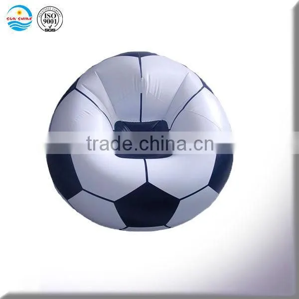 Inflatable football sofa