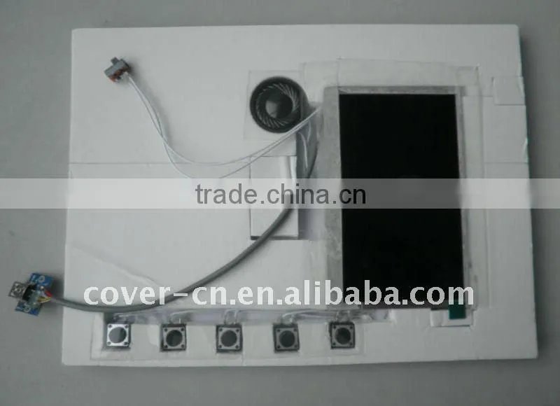 Newest 4.3 inch LCD video module for greeting cards