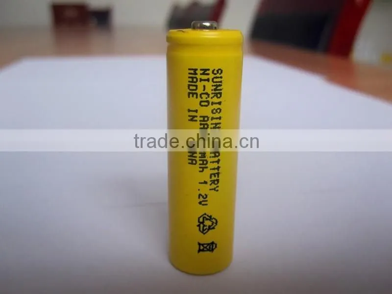 sunrising NI-CD AA900mAh battery