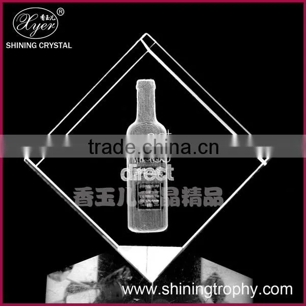 diamond crystal award trophy