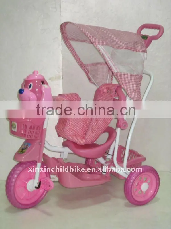 dog head cartoon design hot sale baby toy bike, children bicycle,trike, kid's tricycle ,baby tricycle (EN71,3C approved)