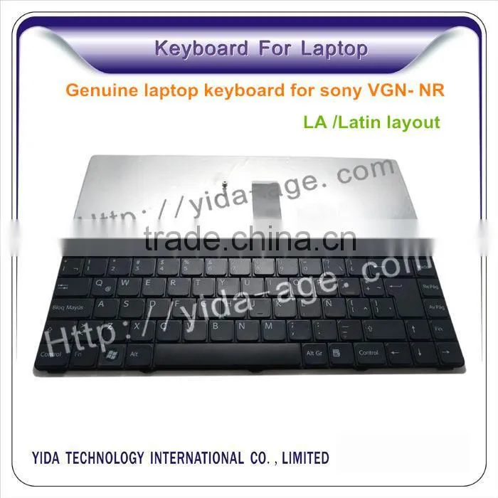 LA /Latin keyboard for laptop sony VGN- NR