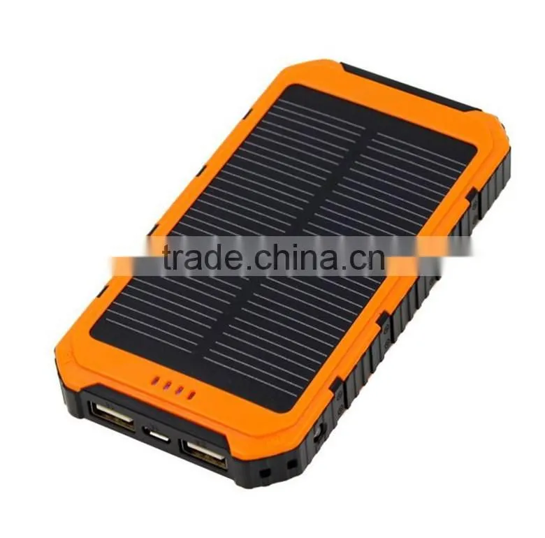 Wholesales solar energy power bank 10000MAH