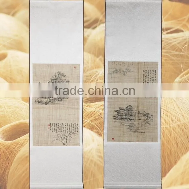 Yes'M autumn Scroll Painting with Chongqing landmark building