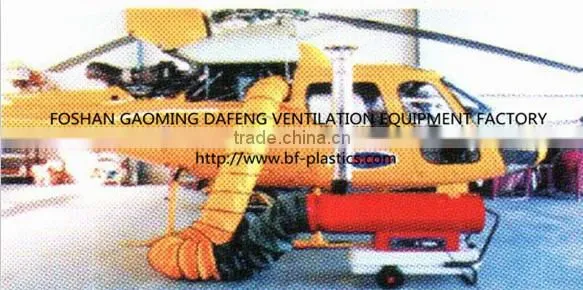 Combined heat resistant flexible duct