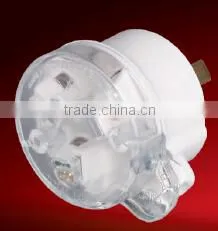 2014 Hot sale latest product SAA convenient 10A/15A side entry plug with socket